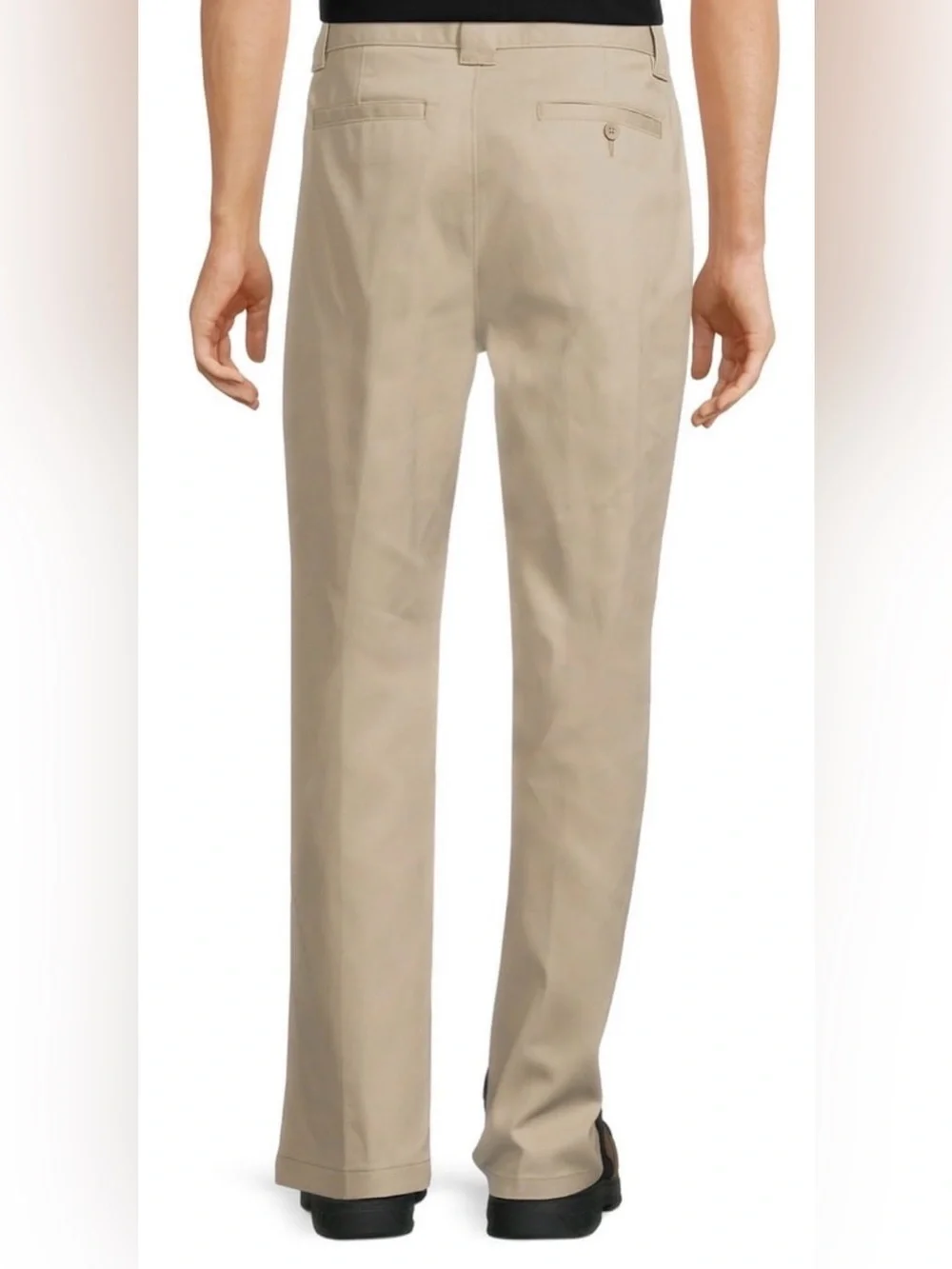 Brahma Work Tough Pants Relaxed Fit Khaki Straight Chinos in Light Tan